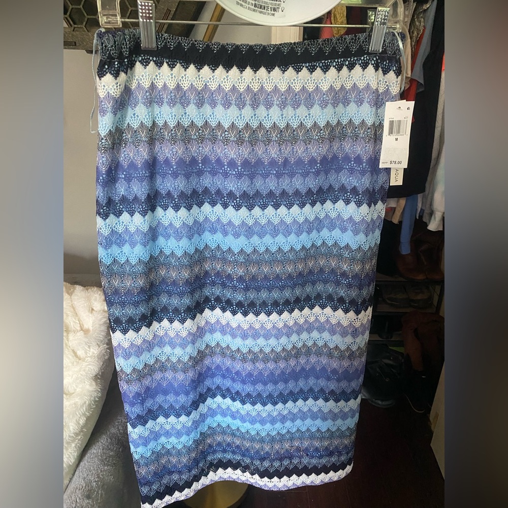Long skirt by Aqua- new with tags, size M. Purchased from Bloomingdale’s for $78